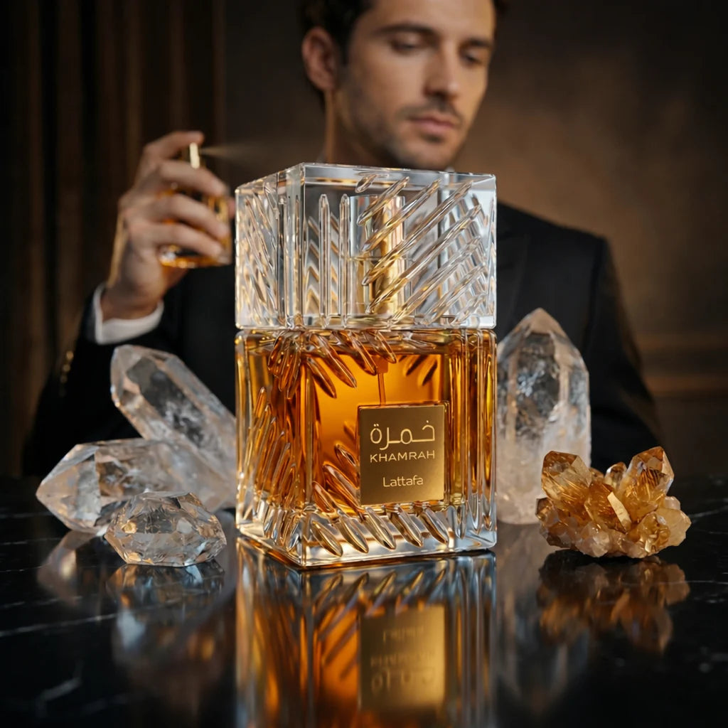 Perfume Árabe Khamrah – Aroma Intenso, Dulce y Sofisticado
