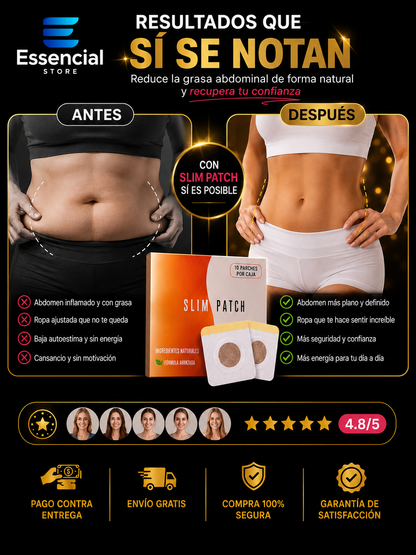 Slim Patch - Despídete de la grasa abdominal de forma natural